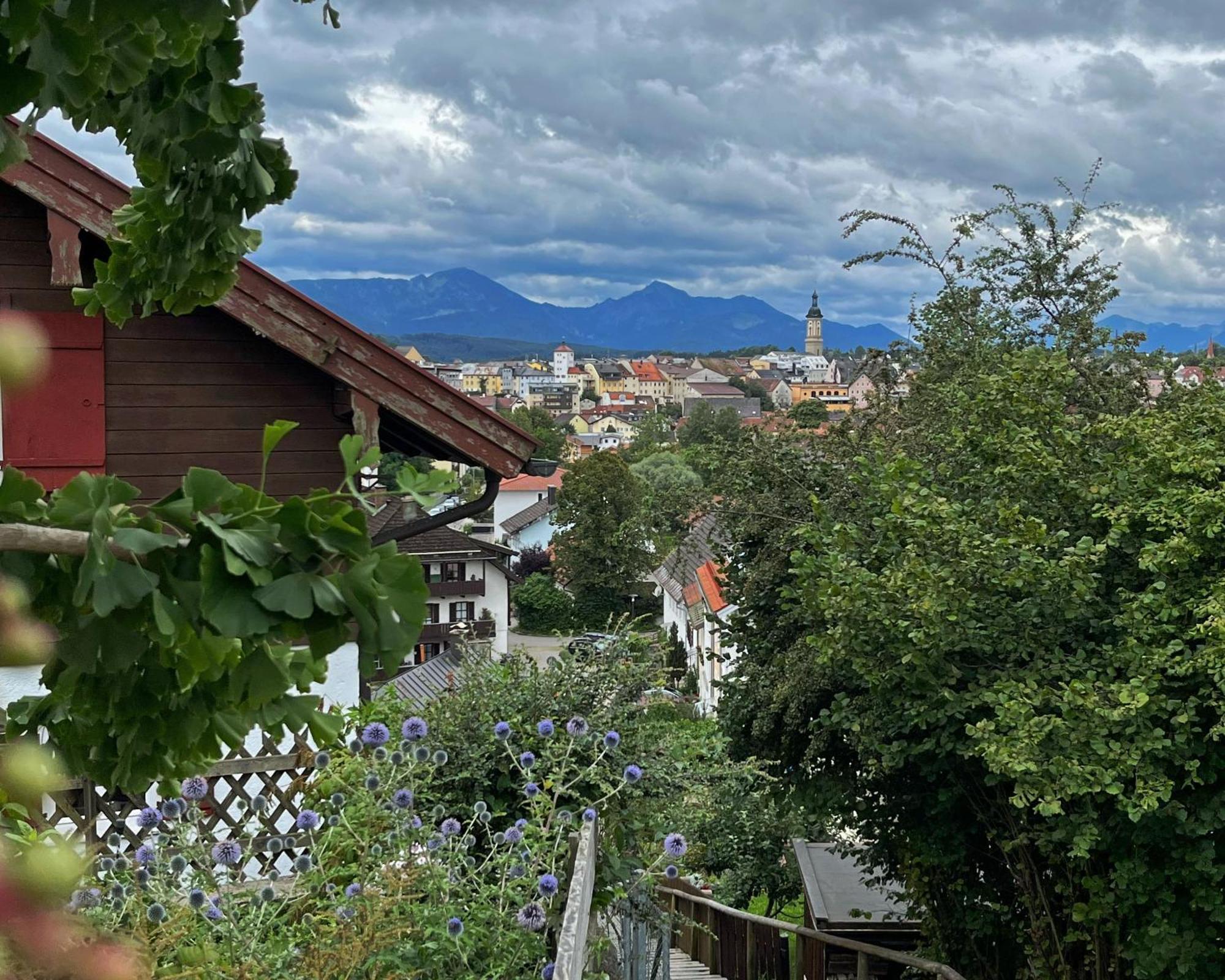Ferienwohnung Gartenglueck トラウンシュタイン エクステリア 写真