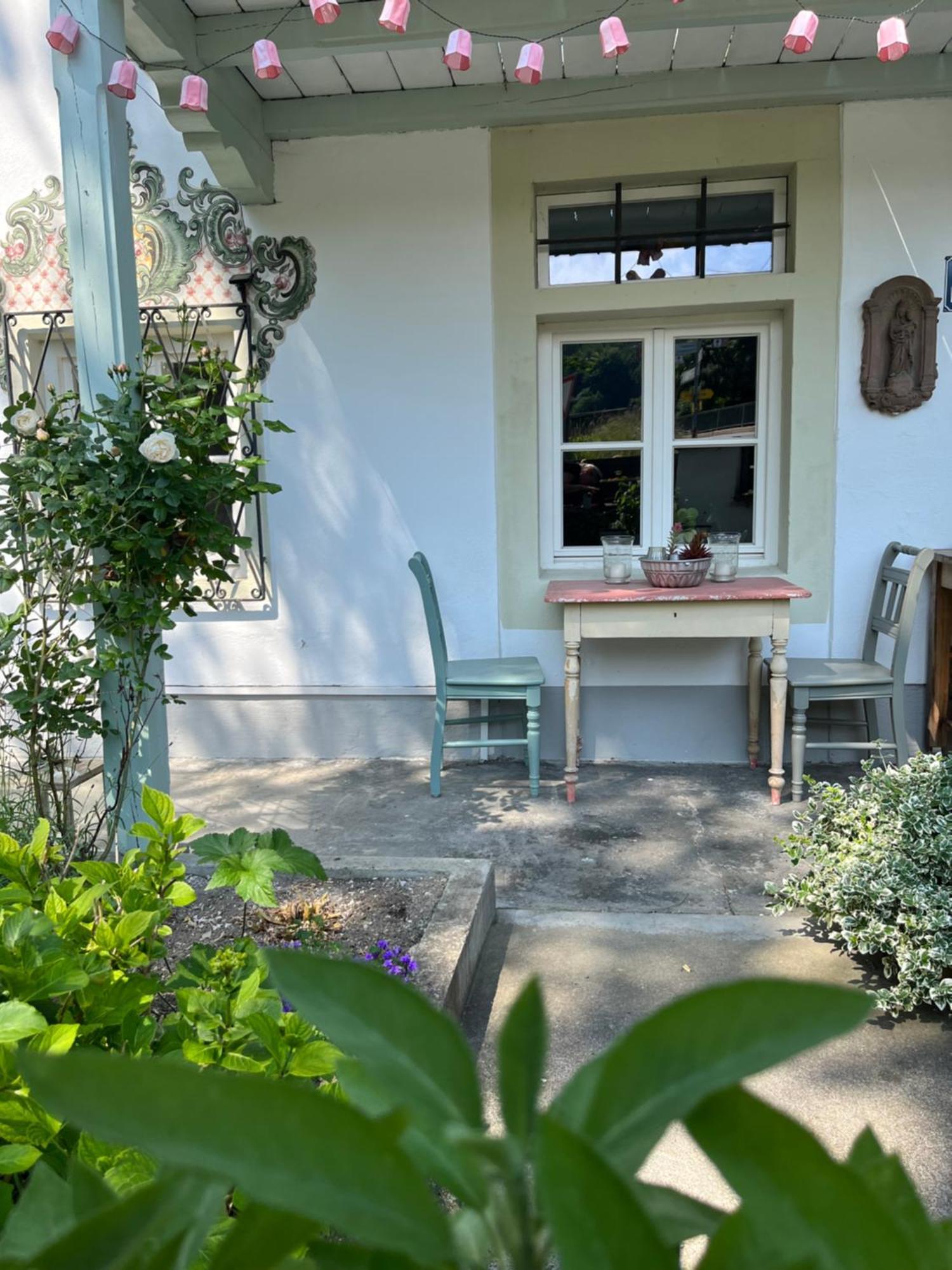 Ferienwohnung Gartenglueck トラウンシュタイン エクステリア 写真